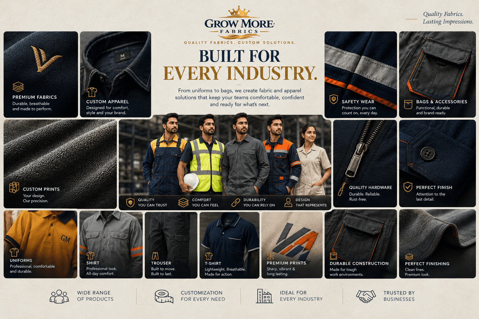 Custom craftsmanship highlights